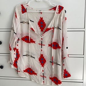 BB Dakota Aztec top